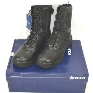 NEW Bates Tactical 8inch Side Zip Boots Womens 9.5